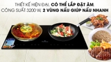 Bếp từ hồng ngoại đôi lắp âm Bluestone ICB-6811