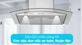 Máy hút mùi kính cong Sunhouse SHB6629 70C