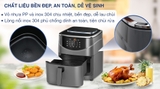 Nồi chiên không dầu kết hợp hấp Kalite STEAM 7 7 lít
