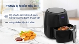 Nồi chiên không dầu Lock&Lock EJF357BLK 5.2 lít