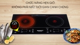 Bếp hồng ngoại đôi lắp âm Sanaky SNK-201HGW