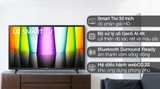 Smart Tivi LG 32 Inch HD 32LQ576BPSA