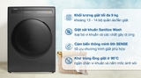Máy giặt Whirlpool Inverter 9 kg FWEB9002FG