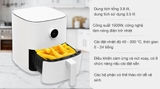 Nồi chiên không dầu Xiaomi Mi Smart MAF02 3.8 lít