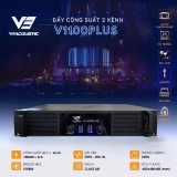 Đẩy công suất 2 kênh V1100 Plus 40 sò ,công suất 1000w