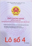 BĐS - Lô Số 04 Xóm Đại Thắng, xã Thượng Tân Lộc