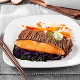Mì soba cá hồi