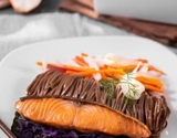 Mì soba cá hồi