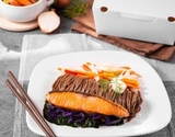 Mì soba cá hồi