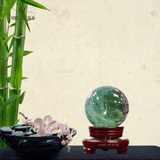 Quả cầu thạch anh xanh lá 4.8 kg - 4.99 kg