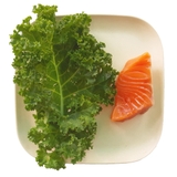 Cá Hồi - Cải Xoăn Kale