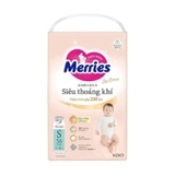 Tã dán siêu Merries First Premium S56 (4-8kg).