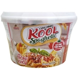 Mì Cung Đình Kool Spaghetti, mì trộn khô cà chua tươi ngon, bát (105g).