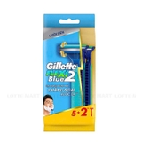 Dao cạo râu Gillette Blue 2 Flexi, gói 5+2