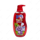 Sữa tắm gội trẻ em Kids D-Nee Organic, head & body bath, chai (400ml).