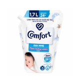 Nước xả Comfort dịu nhẹ thơm hương phấn, túi (1.7lít).