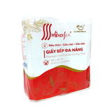 Giấy bếp đa năng-Hà Nội Silk (2cuộn/230*230mm, 2lớp)