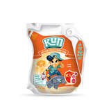 Sữa chua uống tiêt trùng, hương cam-Kun, túi (110ml),