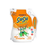 Sữa chua uống tiệt trùng hương cam, SuSu-Vinamilk, túi (110ml),