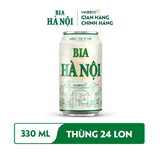 Bia Hà Nội, lon xanh (330ml, 4.3%),