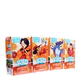 Sữa chua uống tiêt trùng, hương cam-Kun (110ml*4hộp),