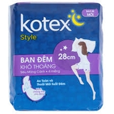 Băng vệ sinh Kotex Style ban đêm (28cm*4 miếng)