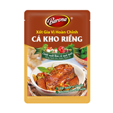 Xốt gia vị hoàn chỉnh cá kho riềng-Barona, gói (80g).