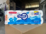 Giấy vệ sinh cao cấp Skyme, có lõi (10 cuộn, 3 lớp).