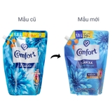 Nước xả vải Comfort 1 lần xả đậm đặc-hương ban mai, túi (1.8lít).