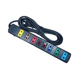 Ổ cắm LiOA 6D32N (6 lỗ, 3m)-