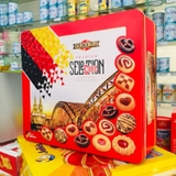 Bánh quy thập cẩm Premium Cookie Seletion, QuickBury-Đức, hộp sắt (800g),