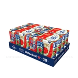 Bia Heineken không cồn, thùng (24*330ml, 0%).