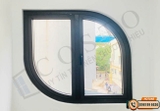 Cửa Nhôm Uốn Vòm COSTO JSC Đẹp, Chuẩn Kỹ Thuật, Giá Tốt