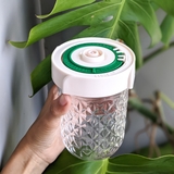 Chai thủy tinh kim cương