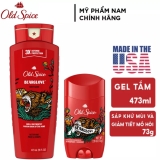Combo Sữa Tắm Old Spice Bearglove 473ml + Sáp Khử Mùi Old Spice Bearglove 73g