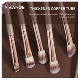 Bộ 9 Cọ Trang Điểm Maange Cao Cấp (Không Kèm Hộp) 51129YK Nâu