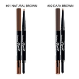 Chì Định Hình Mày Silkygirl Perfect Brow Liner & Powder - 01 Natural Brown 0.6g