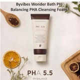 Sữa Rửa Mặt Thuần Chay Byvibes Wonder Bath PHA 5.5 130ml