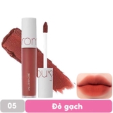 Son Kem Lì Cực Nhẹ Môi Romand Zero Velvet Tint 5.5g #05 Witty Đỏ gạch