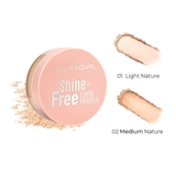 Phấn Phủ Bột Có Màu Silkygirl Chống Nhờn Shine Free Loose Powder 10g
