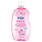 Sữa Tắm Và Gội Cho Bé D-Nee Organic 800ml