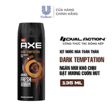 Xịt Ngăn Mùi Toàn Thân Cho Nam Hương Nước Hoa AXE Deodorant Body Spray 135ml