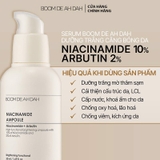 Tinh Chất Boom De Ah Dah Dưỡng Sáng Căng Bóng Da (Niacinamide + Arbutin) 50ml