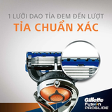 Dao Cạo Râu Gillette Fusion Proglide 5 - Hộp 1 Cán 1 Lưỡi