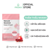 Mặt Nạ Giấy Freska Natural Soluion Mask Sheet 25ml