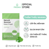 Mặt Nạ Giấy Freska Natural Soluion Mask Sheet 25ml