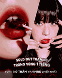 Son Kem Lì Merzy Mellow Tint Red Edition 4g #M13 Đỏ Trầm Vampir