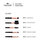 Cọ Chân Mày Vát Xéo Vacosi BR04 Eyebrow Angled Brush