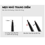 Chì Kẻ Mày Colorkey Thiết Kế Hai Đầu Tiện Dụng, Thích Hợp Vẽ Chân Mày Điêu Khắc 0.7g