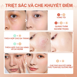 Bảng Kem Che Khuyết điểm Sace Lady Chống Thấm Nước Giúp Hiệu Chỉnh Màu Da 5.6g
